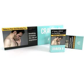 Herbal Cigarettes - Nicotine Free,Tobacco Free Alternative to Fake Cigarette (10 Packets of 200)