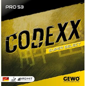 GEWO Codexx Superselect Pro 53 - Offensive Table Tennis Rubber