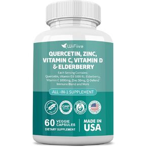 New Resveratrol 6000mg Berberine 3000mg Grape Seed 3000mg Quercetin 4000mg,Polyphenol Supplement for Women and Men with Red Wine Pomegranate Noni Graape Seed Green Tea, 60 Capsules