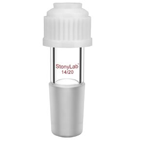 stonylab Thermometer Inlet Adapter with 24/40 Inner Joint, 4.33 inch Height, for Laboratory Temperature Measurement