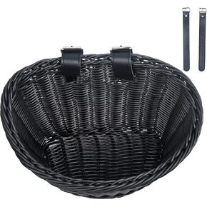 Bike Basket Waterproof Multi-functional Front D-Shaped Storage Handlebar Bike Basket