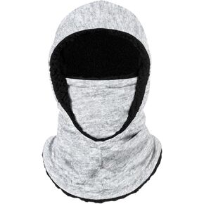 FOCO Heather Grey Hooded Gaiter Scarf