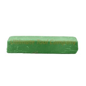 One 2-Pound Bar of Green"Tripoli" Compound for Deep Scratch One Step Shine Step | Aluminum Stainless Steel Heavy Duty