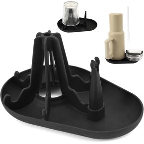 Cup Drying Rack, 8 x 5 x 3 Inch Water Bottle Drying Rack Silicone Rack Dryer Kitchen for Stanley Cup Accessories