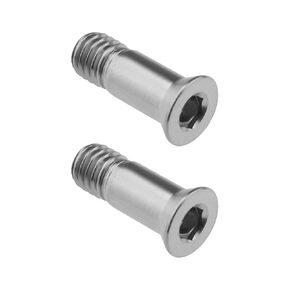 ECSiNG 2pcs Titanium Alloy Fixing Screws Bicycle Rear Derailleur Bolt Bicycle Derailleur Guide Wheel Fixing Screw for Road Bike Mountain Bike, Multicolor