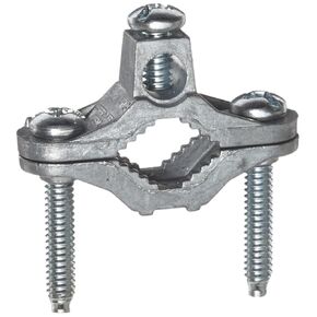 Zinc Die-Cast Ground Clamp, 1/2-1" Conduit Size, 2-10 Ground Wire Range, UL and CSA Certified (Pack of 25)