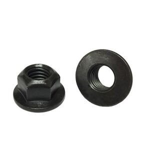 (5) M14-2.0 Hex Flange Prevailing Torque Top Lock Nuts Class 10 Phos & Oil