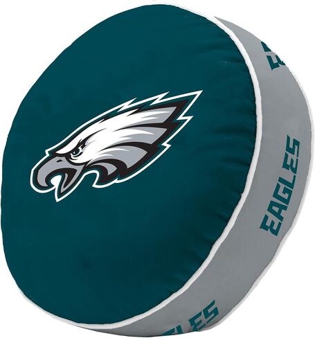 Logo Brands Philadelphia Eagles 624-813 Puff Pillow, One Size in Saudi Arabia