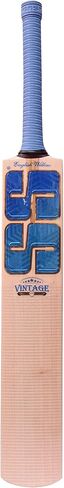 مضرب كريكيت SS Vintage Edition 6.0 English Willow Premium - مقاس رجالي - مقبض قصير in Kuwait
