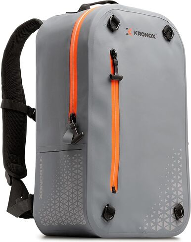 KRONOX Waterproof Backpack for Men - 30L IPX7 Submersible Dry Bag Backpack w/Laptop Cover. Boat, Fishing, Kayak & Motorcycle in Saudi Arabia