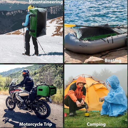 Buffalo Gear Large Waterproof Dry Bag - 150L Super Waterproof Duffel Bag Heavy Duty Waterproof Travel Bag for Boating Kayaking Motorcycling Hunting Camping in Kuwait