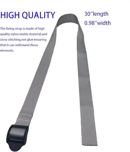 ملحقات آلة التجديف تناسب أحزمة القدم البديلة المتوافقة مع موديلات D & E Rowers، حزام ثابت لممارسة الدراجة، متعدد الوظائف، أشرطة نايلون قابلة للتعديل، أقدام اللياقة البدنية، الصحة (قطعتان رمادية) in Kuwait