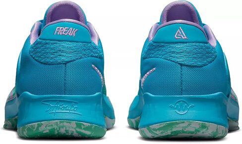 حذاء Nike Big Kid's Freak 4 Laser Blue/Lilac-Light Menta (DQ0553 400) - 6.5 in Saudi Arabia
