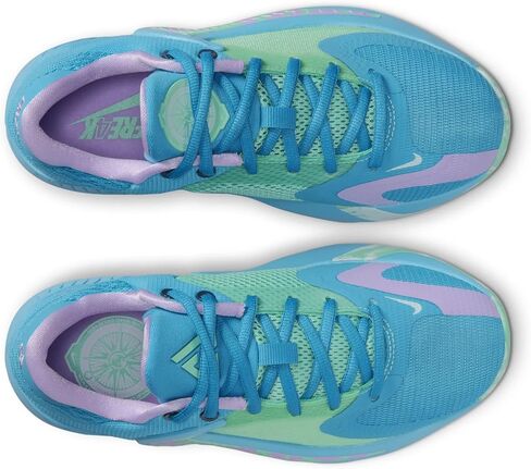 حذاء Nike Big Kid's Freak 4 Laser Blue/Lilac-Light Menta (DQ0553 400) - 6.5 in Saudi Arabia