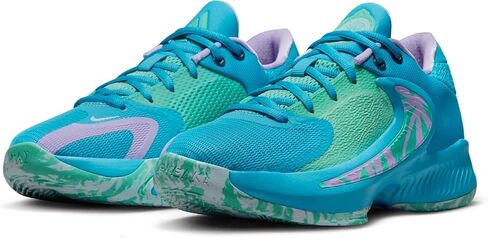 حذاء Nike Big Kid's Freak 4 Laser Blue/Lilac-Light Menta (DQ0553 400) - 6.5 in Saudi Arabia