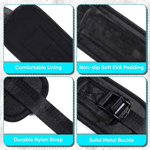 Customizable Hip Thrust Belt Strap for Dumbbells, Glute Exercise Gear, Perfect for Weightlifting, Home Workout with Added Comfort, The Ultimate Booty Sculptor in Saudi Arabia
