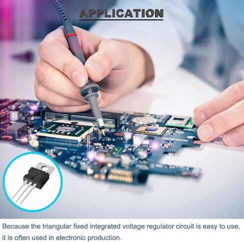 L7805CV L7805 Three-Terminal Voltage Regulator Output 5V 1.5A Integrated Circuits Linear Positive Voltage Regulators TO-220 with Aluminum Heatsink Screwdriver Mounting Kits(20 pcs) in Saudi Arabia