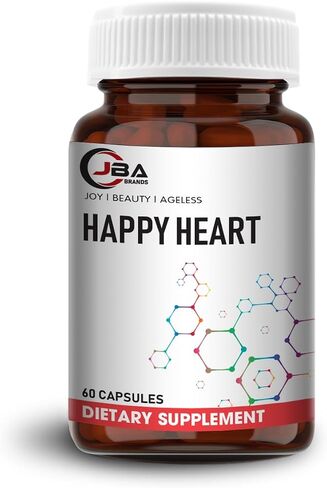 JBA Happy Heart, Aged Black Garlic Supplement, 60 Capsules in Saudi Arabia