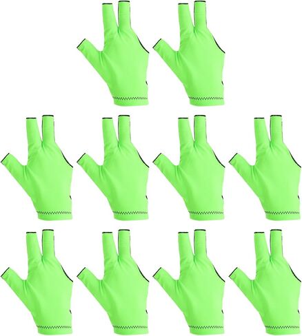 PATIKIL 3 Finger Pool Glove Left Hand, Breathable Spandex Billiard Gloves Accessories for Women Men Cue Shooter Snooker Sport in Saudi Arabia