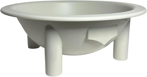 Kavafied Tanoa - Traditional Kava Bowl, 1.5 Gallons, Food Safe PP, 15"x15"x5.5" (Tu'i Tonga Red) in Saudi Arabia