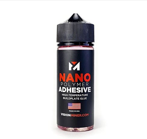 Nano Polymer Adhesive (50ml) - Ultimate 3D Printing Bed & Build Plate Adhesion - No Mess, Non-Toxic, Works for PLA, ABS, PEI, PEEK, Nylon, PC and More. Easy Application, Easy to Clean! in Saudi Arabia