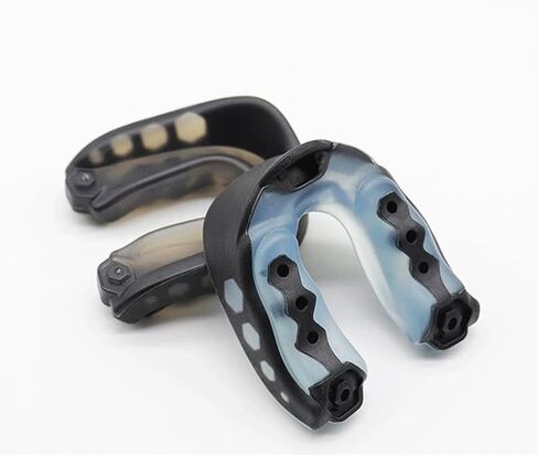 8 Packs Football Mouth Guard with Strap, Soft Sports Mouthguard Youth Mouth Guard for Boxing, Hockey, Basketball, Lacrosse, Rugby in Saudi Arabia