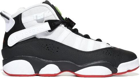 Jordan Jordan 6 Rings (Big Kid) Black/University Red/White/Chlorophyll 5.5 Big Kid M in Saudi Arabia