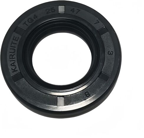 مانع تسرب الزيت 25 مم × 40 مم × 7 مم غطاء مطاطي من النتريل شفة مزدوجة مع زنبرك لعمود التحمل، عبوة من 1 in Kuwait