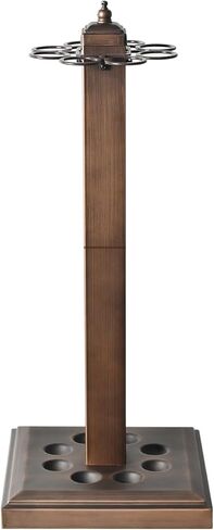 CROWN ME Floor stand metal billiard cue rack, pool cue holder-Finish Black in Kuwait