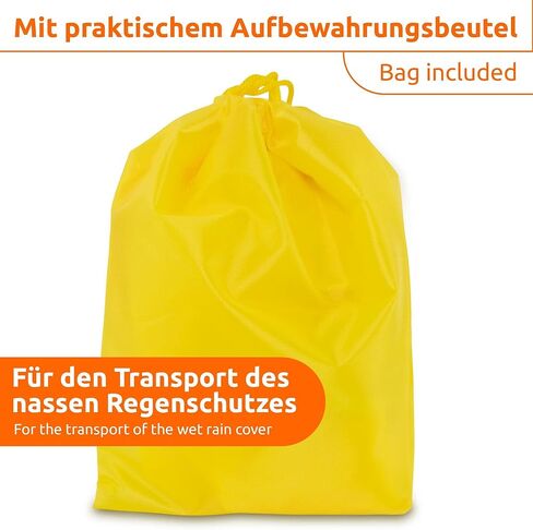 ECENCE x سلة دراجة للحماية من المطر، غطاء للحماية من المطر، غطاء مقاوم للماء لسلة الدراجة، غطاء للحماية من المطر لسلال الدراجات in Kuwait