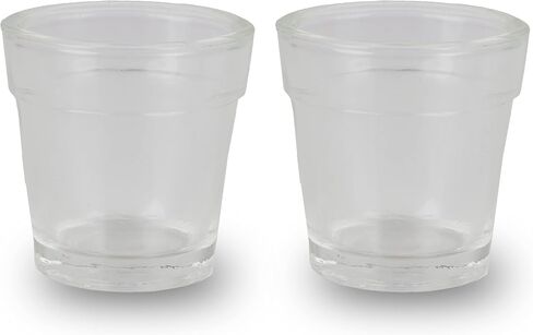 Votive Candle Holder for Home and Kitchen Décor- Glass Candle Holder Set of 2 in Kuwait
