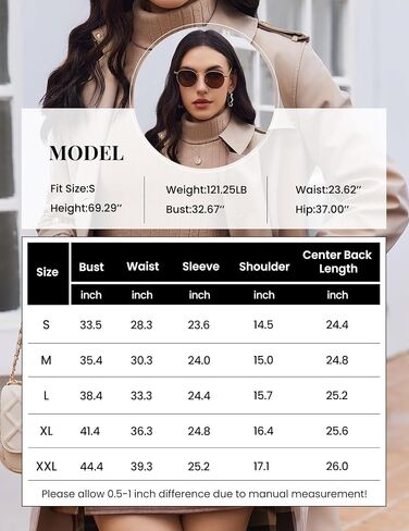 Ekouaer Womens Turtleneck Shirts Long Sleeve Slim Fit Fall Fashion Base Layer Pullover Fleece Ribbed Thermal Underwear Tops in Saudi Arabia