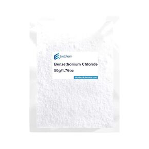 Benzethonium Chloride for Daily Chemicals, Cosmetics and Other Fields, CAS: 121-54-0 (50g)