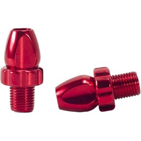Bicycle Brake,Bike Accessories, 2Pcs 10mm Brake Levers Adjuster Screw Adjusting Screw Fasteners Bolts Mountain Bikes Brake Handle Levers Adjuster Bikes Part, Red