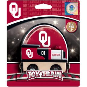 MasterPieces Wood Train Engine - NCAA Oklahoma Sooners - Officially Licensed Toddler & Kids Toy