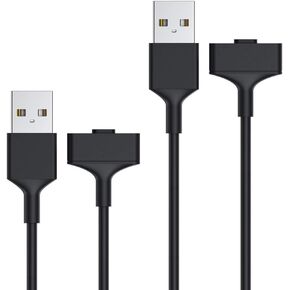 Kissmart Charger for Fitbit Ionic, Replacement USB Charging Cable Cord for Fitbit Ionic [2-Pack, 3.3ft]