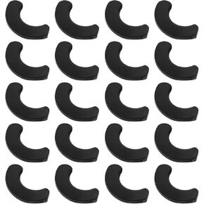 BESPORTBLE Deadlift Jack 20pcs Dumbbell Pads Practical Dumbbell Holders Dumbbell Replacement Parts Exercise Equipment Home Gym Fitness Supplies Black Powerlifting Wedge