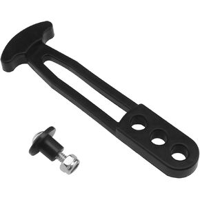 3 Holes T Shaped Rubber Buckle Rubber Retaining Latch Band 15.2cm Black Rubber Boat Telescoping Ladder Strap Compatible with Yamaha AR SX LX