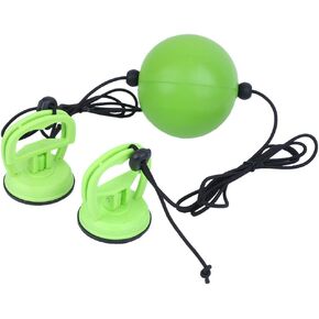 Double End Striking Puncher, Portable Adjustable Height PU Boxing Reflex Ball for Training Boxing MMA Fitness Punching Accuracy Timing