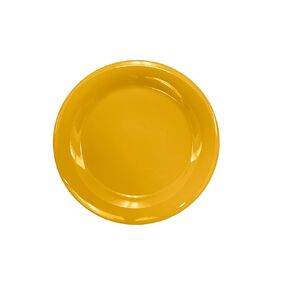 FSE CR110YW Plate, 10-1/2" dia., round, narrow rim, Pack of 12