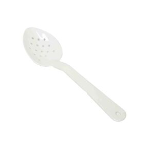 FSE PLSS113WH Serving Spoon, 11", perforated, dishwasher safe, Pack of 12