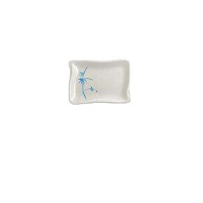 FSE 1608BB BBQ Plate, 5-3/4" x 4", wave shape, break-resistant, Pack of 12