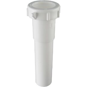 Plumb Pak PP20944 Extension Tube, 1-1/4 in Dia X 6 in L, Slip Joint, PVC, 1-1/4" x 6"