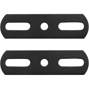 2PCS Metal Steel Repair Fixing Bracket Connector Heavy Duty Mending Plate Flat Straight Auxiliary Assembly Parts