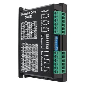 CNC Digital Stepper Driver DM556 Stepper Motor Driver 2-Phase DC 20-50V Max 5.6A 128 Subdivision Fit for Nema 23 24 34 and Nema 34 stepper motor