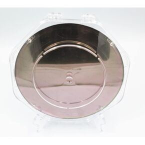 8 inch single Wafer Carrier, 200mm single wafer carrier, Wafer Display Holder, Wafer Shipper, 8" Single Wafer Sample Box for Silicon, Sapphire, SiC Substrate (Pack of 1 PC)
