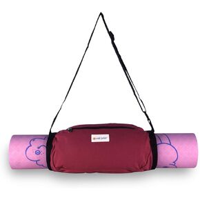 Yoga Mat Carrier | Large Outside Zip Pocket