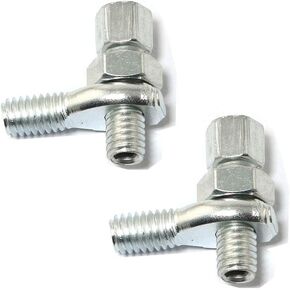 2 Set Carbon Steel Galvanized Brake Part Adjuster W/Anchor for MTB Bicycle