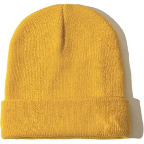 ZOORON Beanie for Women Men Unisex Cuffed Plain Skull Knit Hat Soft Fisherman Beanies Winter Hats