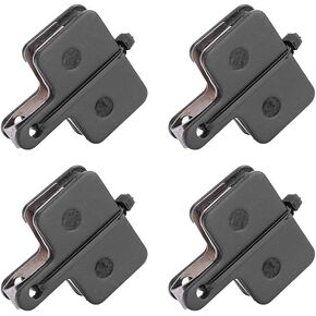 VGEBY 4Pairs Bike Disc Brake Pads, Copper Semi Metal Disc Brake Pads and Spare Parts